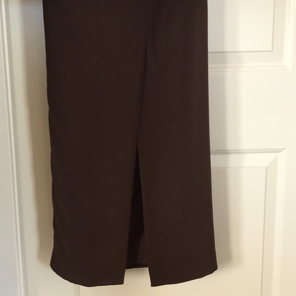 Collection Y Chocolate Brown Evening Gown - Picture 5 of 7